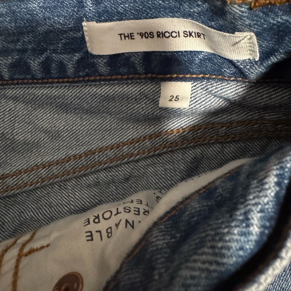 Denim Forum 90s ricci Mini Skirt - Picture 5 of 5